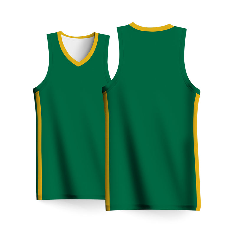basketball jersey design green