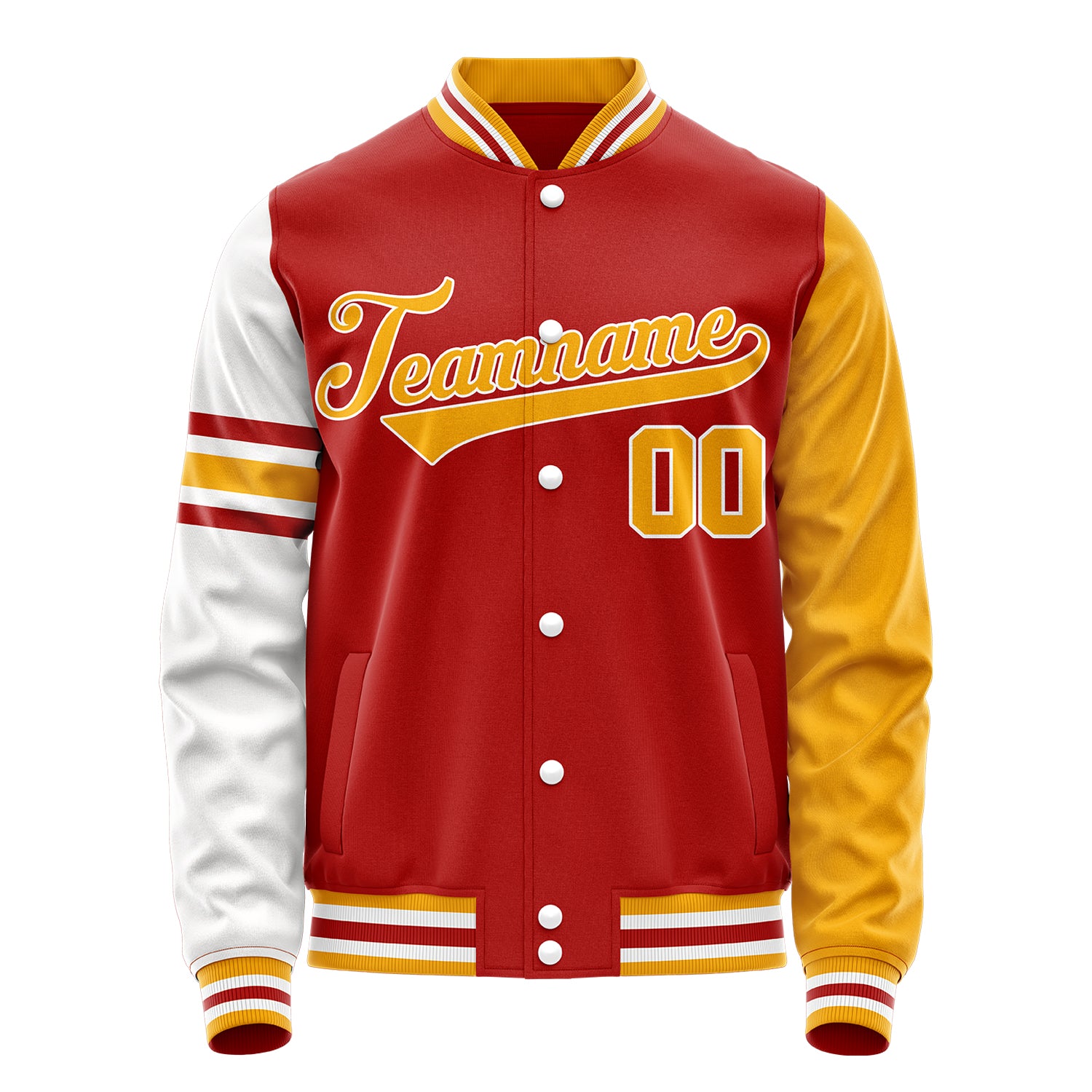 Custom Team Sports & Club Name Logo Baseball Letterman University Varsity Jacket