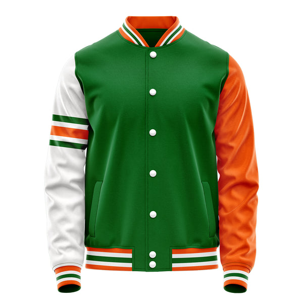 custom Logo  Men's Baseball  Varsity Sweatshirt Coat Blank Jersey Jacket