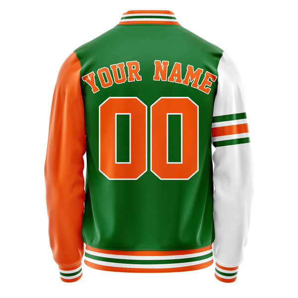 custom Logo  Men's Baseball  Varsity Sweatshirt Coat Blank Jersey Jacket