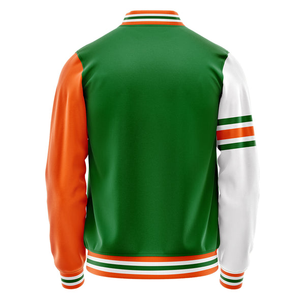 custom Logo  Men's Baseball  Varsity Sweatshirt Coat Blank Jersey Jacket