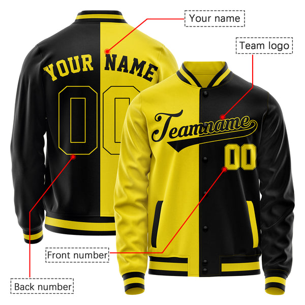 Custom Varsity Jacket Personalized Baseball Jackets For Men Women Youth Bomber Custom With Name Number Logo
