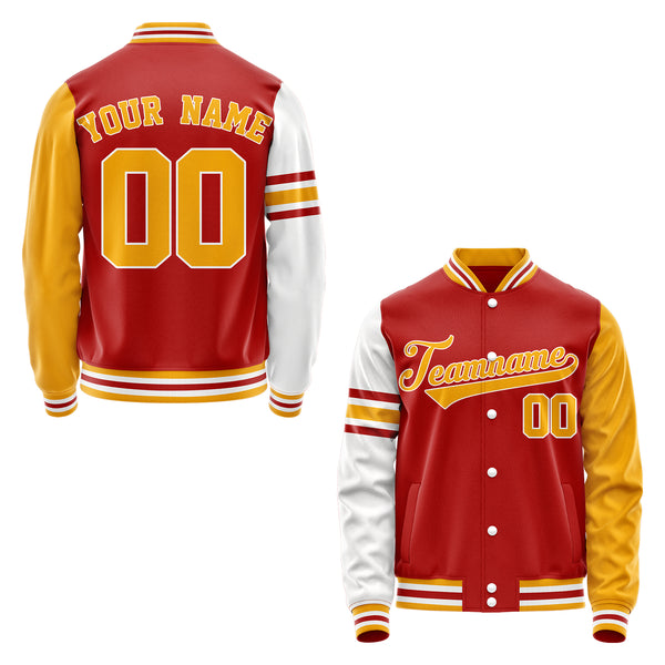 Custom Team Sports & Club Name Logo Baseball Letterman University Varsity Jacket